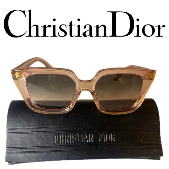 Dior Pink Sunglasses - Picture 1 of 5